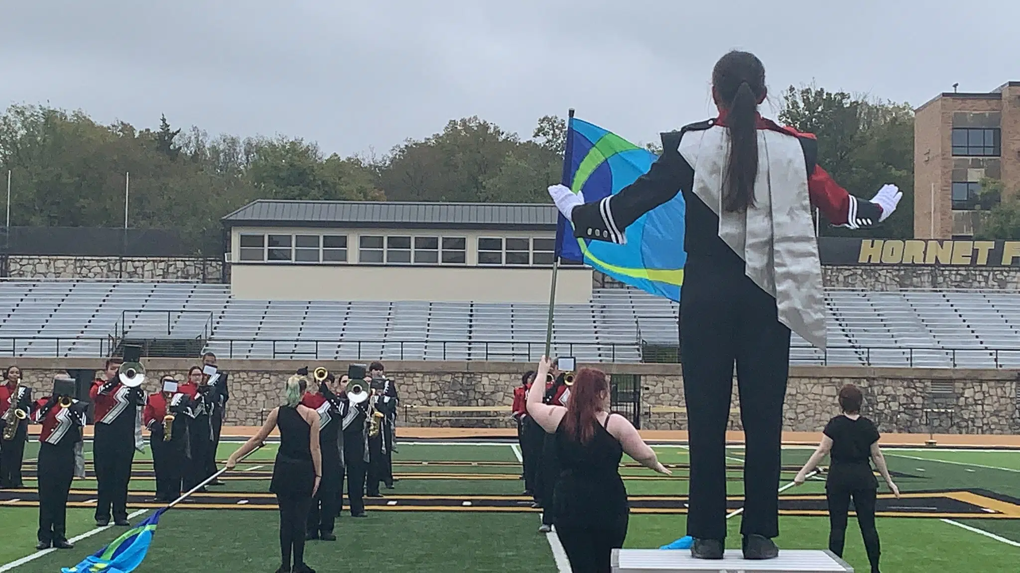 Emporia, Osage City, Burlington bands all receive excellent ratings at Emporia Marching Festival