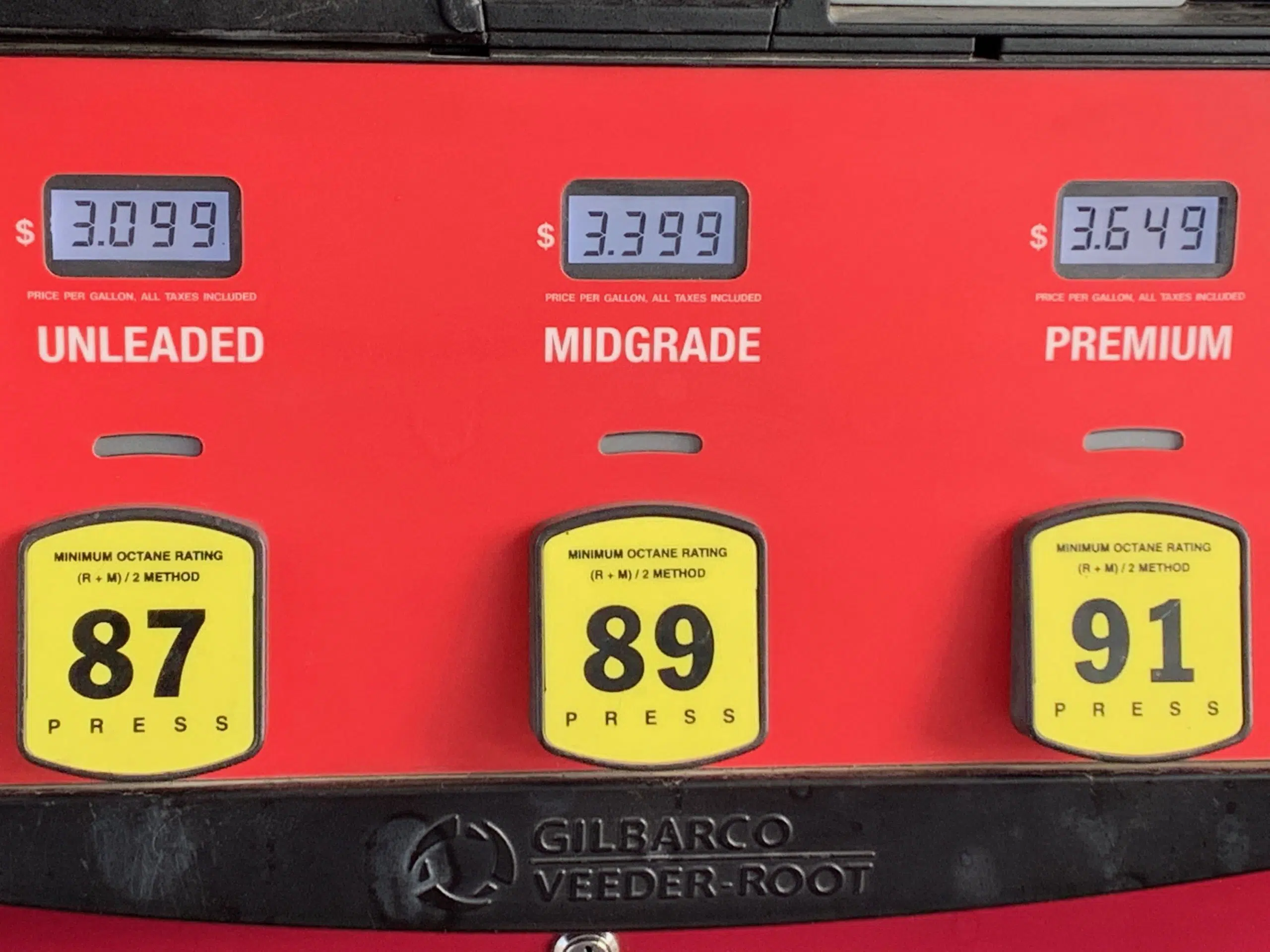 Gas prices now approaching $3.10 a gallon locally