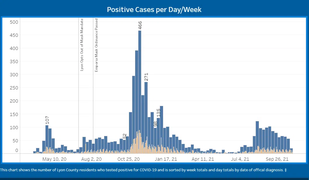 CORONAVIRUS: Lyon County Public Health reports 21 new cases