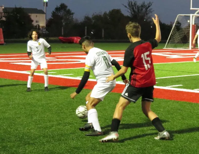 Emporia High boys soccer team defeats Wichita Heights in Titan Classic 5-2