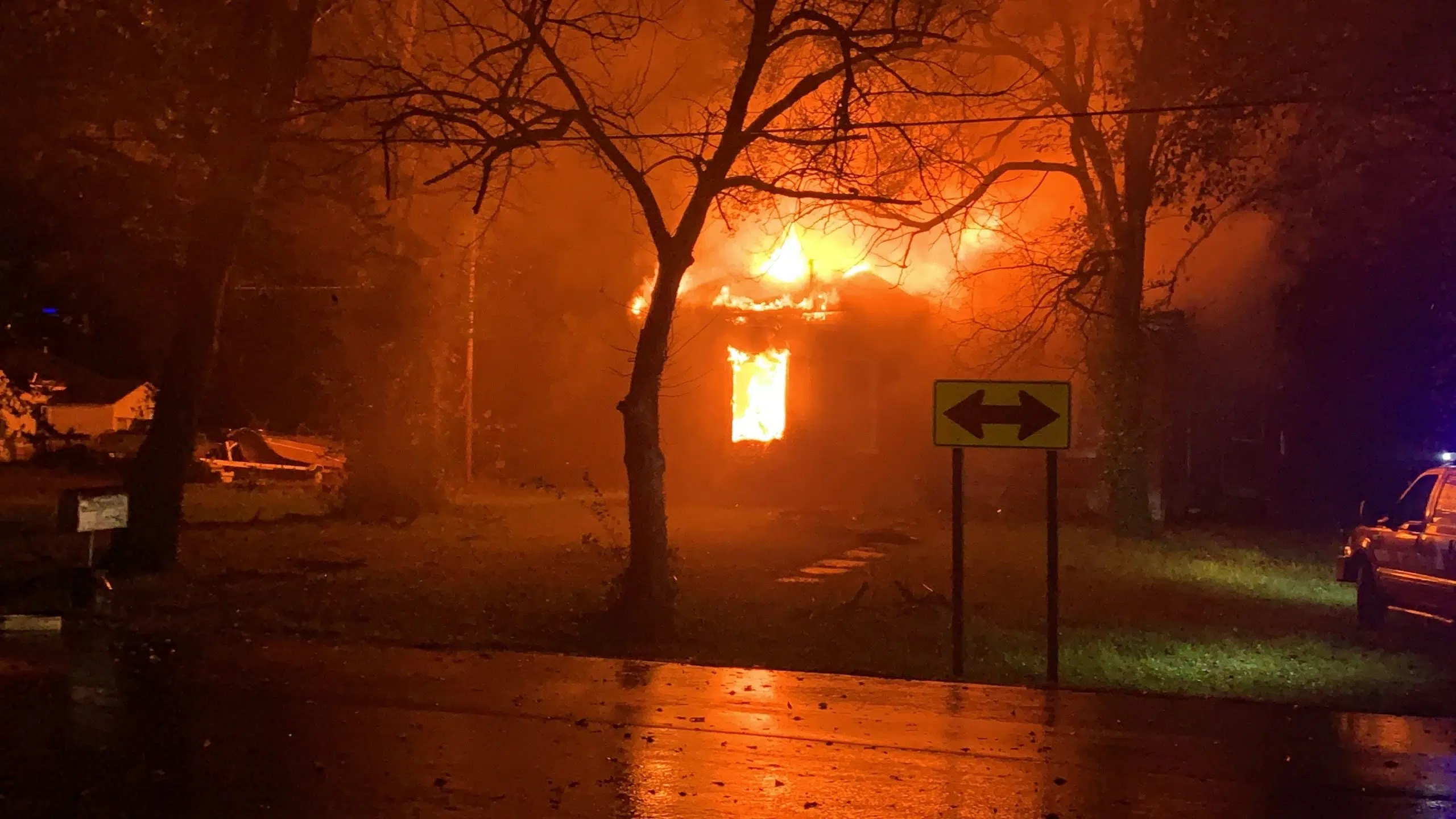 Lyon County deputies, Kansas State Fire Marshal's Office continue investigation into destructive Hartford house fire