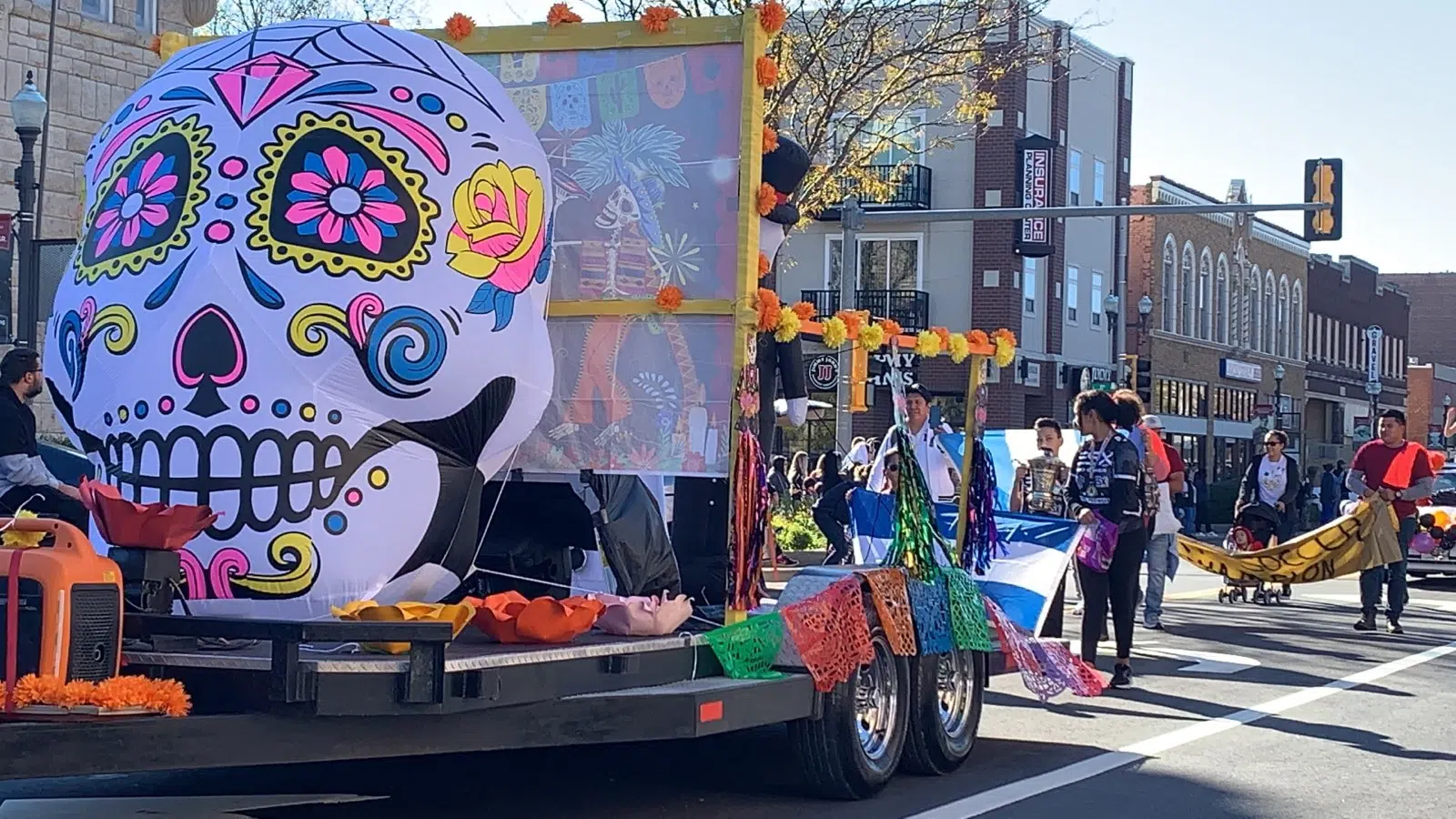 Halloween comes early to downtown Emporia with Dia de los Muertos, trick-or treat event