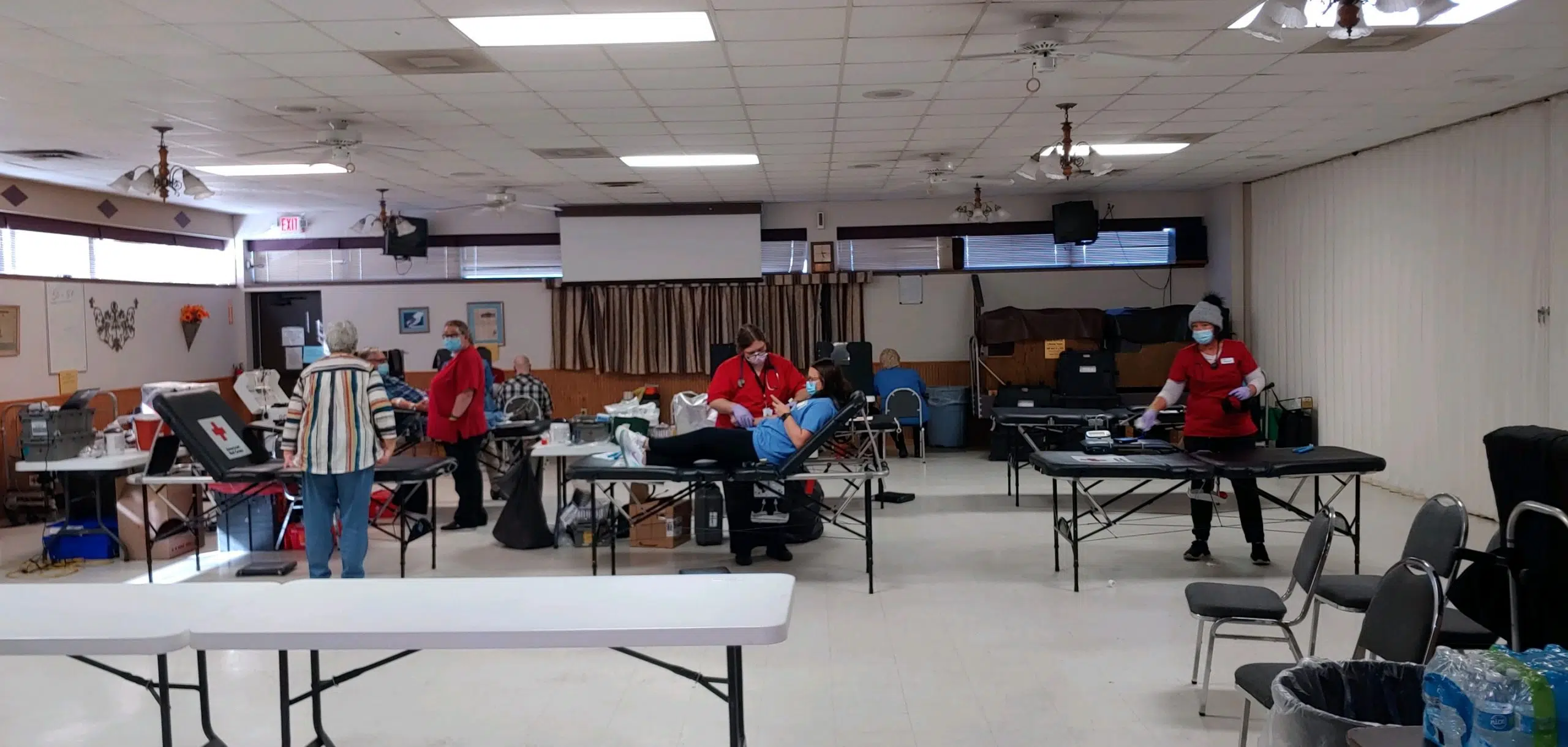 Veterans Tribute Blood Drive generates 38 pints of usable blood Monday