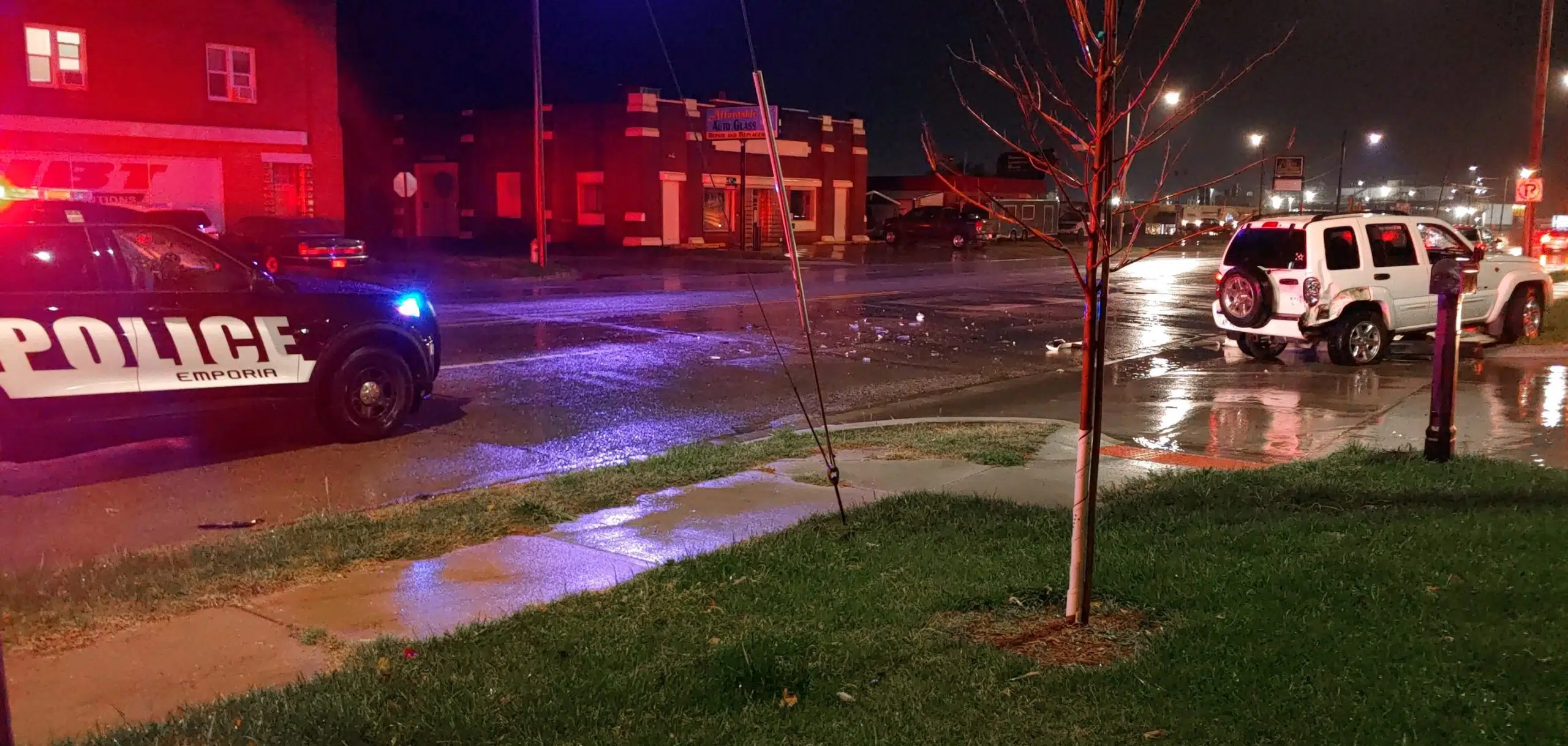 Two to Newman Regional Health by personal vehicle following accident on West Sixth Ave. Wednesday