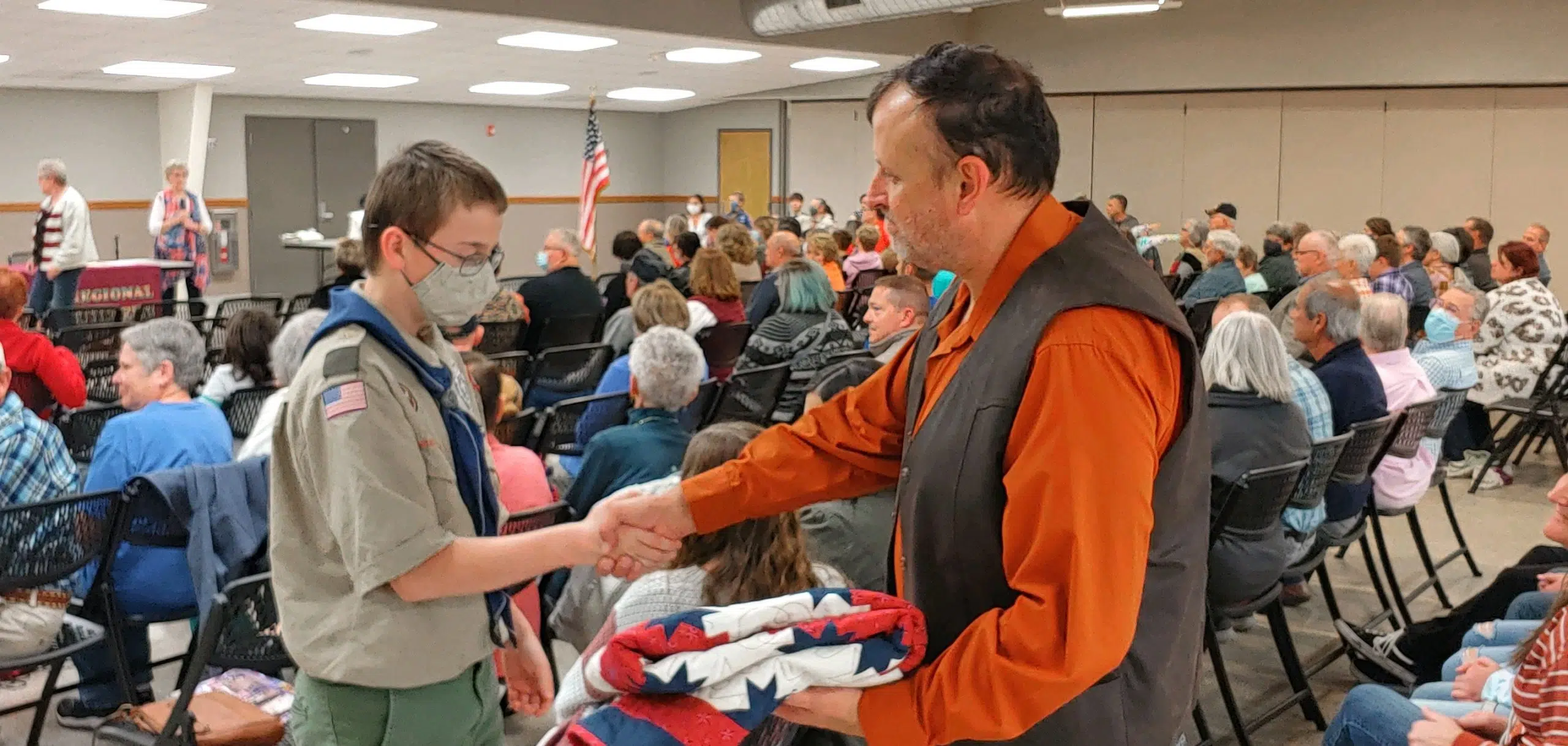 2021 All Veterans Tribute activities culminate with annual Quilts of Gratitude presentation Sunday