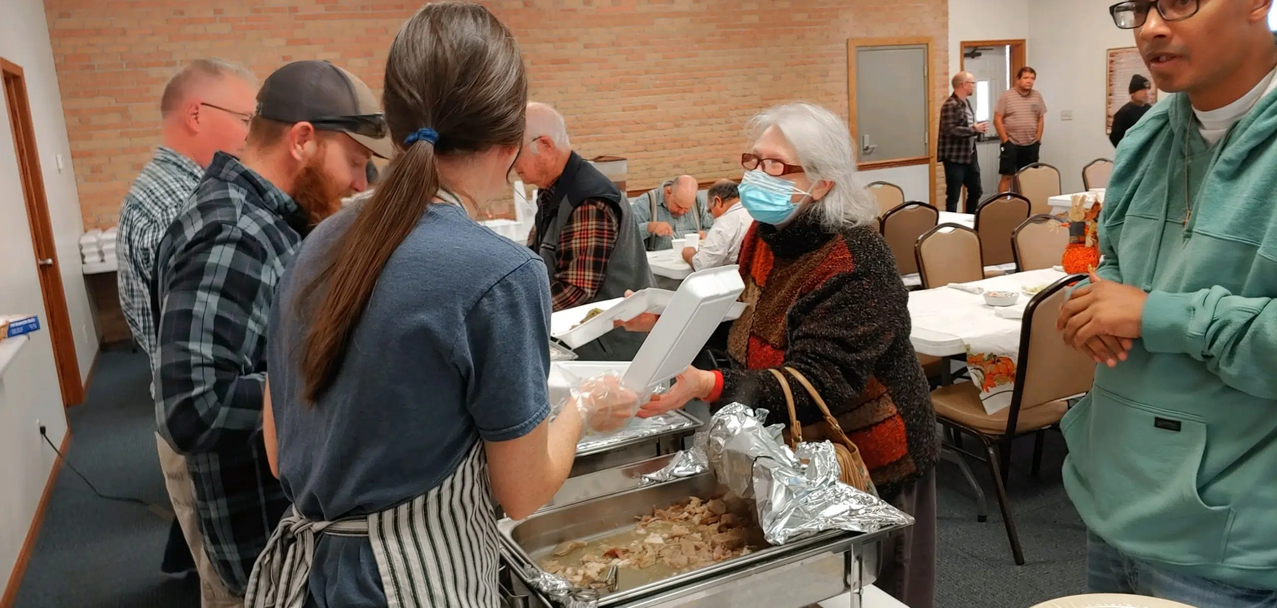 Emporia Church of Christ serves around 500 residents with annual community Thanksgiving meal