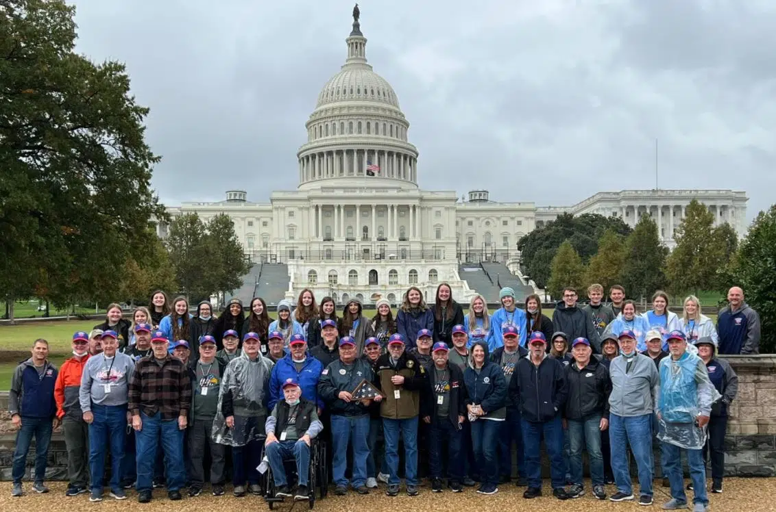 USD 252 Honor Flight participants reflect on experience during final day in Washington DC