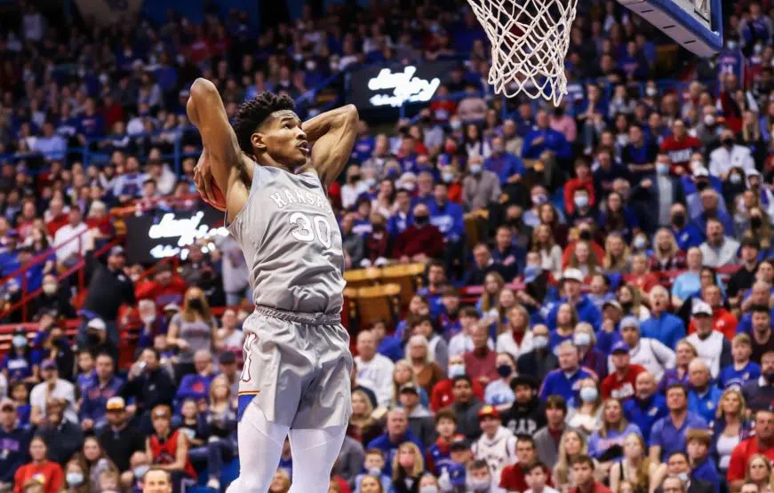 Kansas men to face Creighton in round 2 of NCAA Tournament