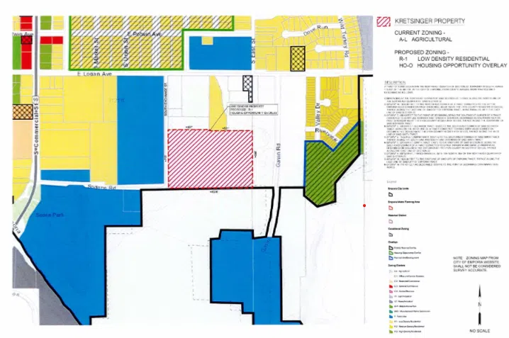 More discussion on so-called Kretsinger Tract likely during Emporia City Commission meeting Wednesday