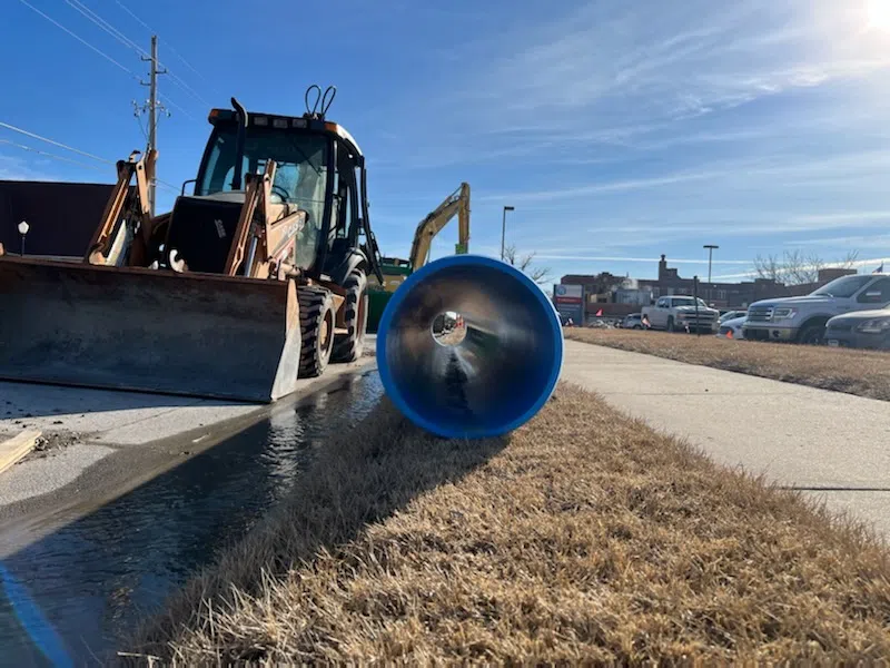 Work continues on West 12th water line replacement process; several notable projects coming up on West Sixth