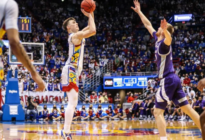 Kansas outscores Kansas State 102-83