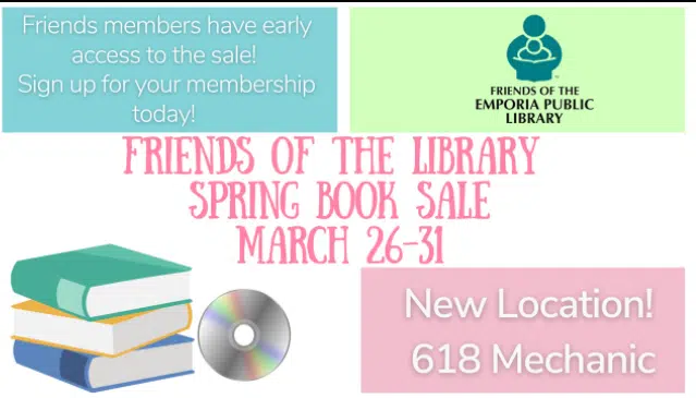 Friends of the Library's first book sale of 2022 launches Saturday