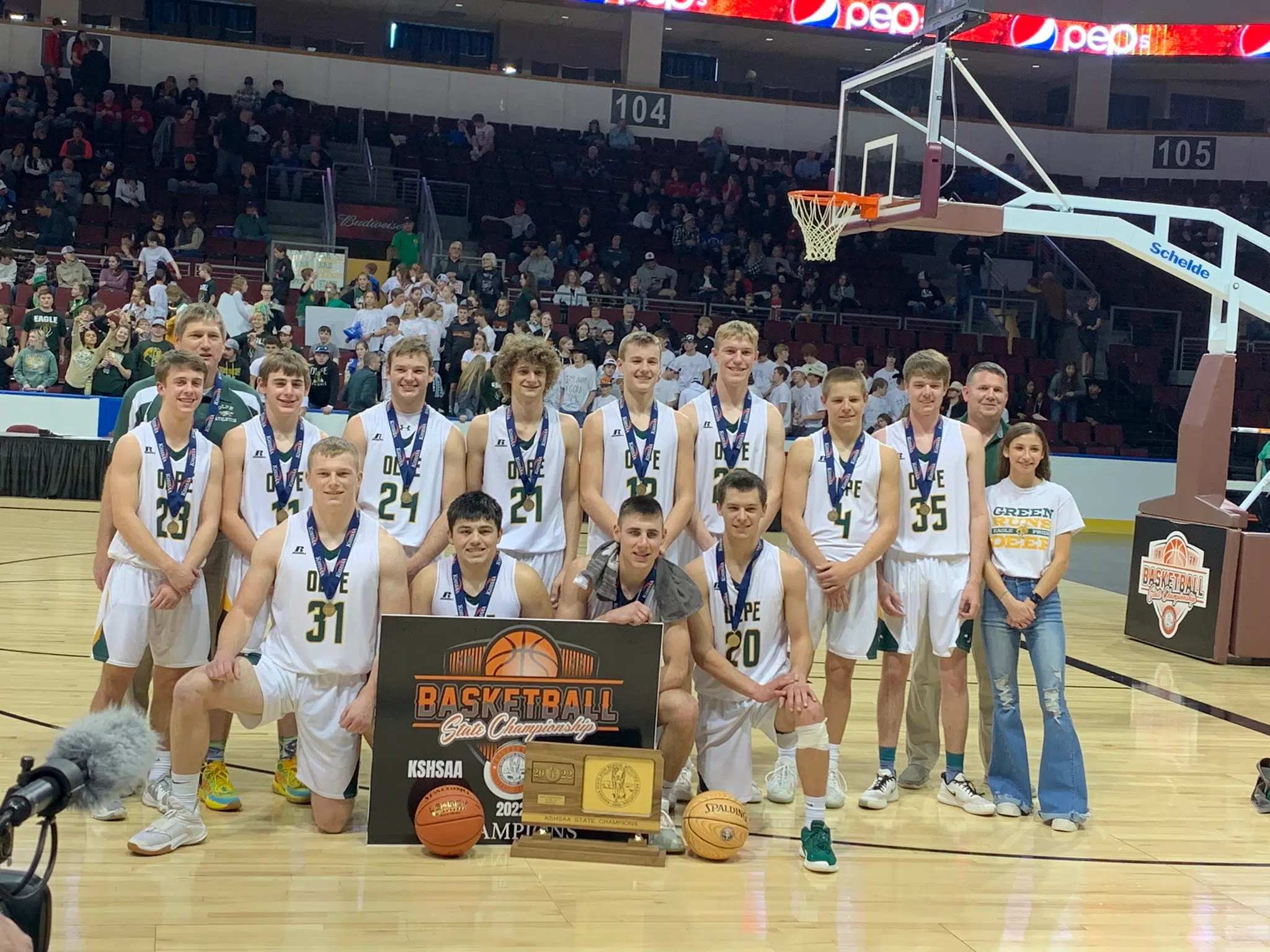 Olpe repeats as 1A Division 1 state champions 66-42