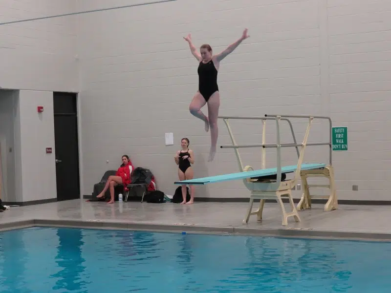 Emporia High girls swim and dive team 4th at Campus