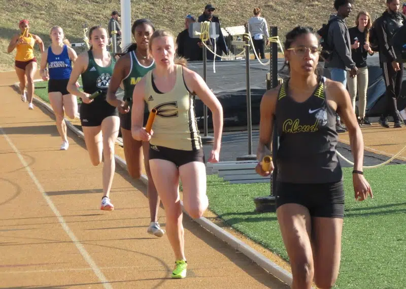 Three top 3 finishes for Emporia State Track and Field at KT Woodman