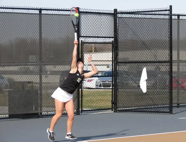 Emporia State womens tennis drops duel to #3 Central Oklahoma