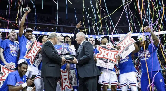 Kansas wins Big-12 Tournament Championship