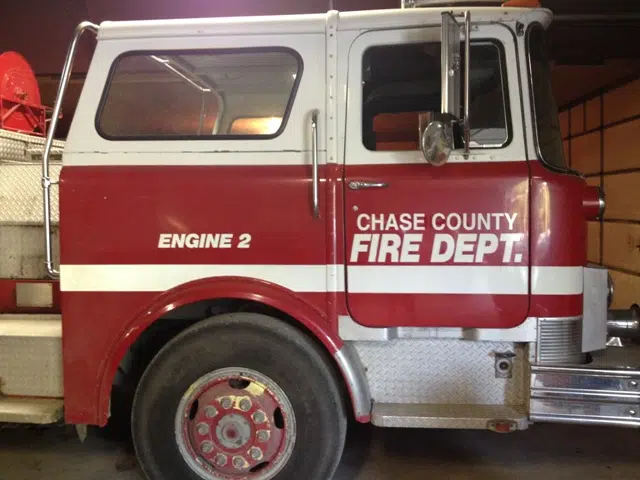 Chase County Fire busy with grass fires Saturday