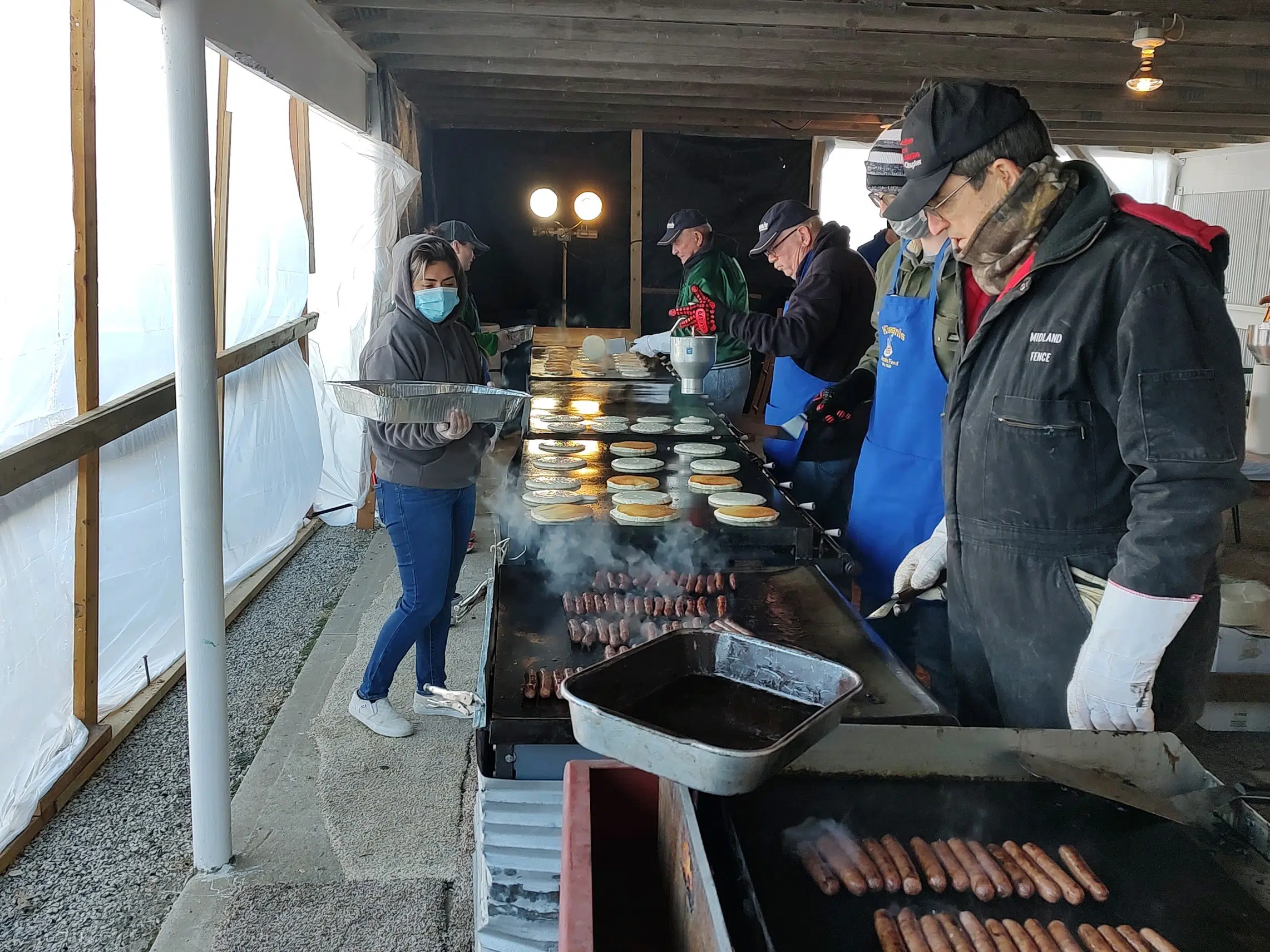 Kiwanis Club Pancake Breakfast sees steady turnout Saturday