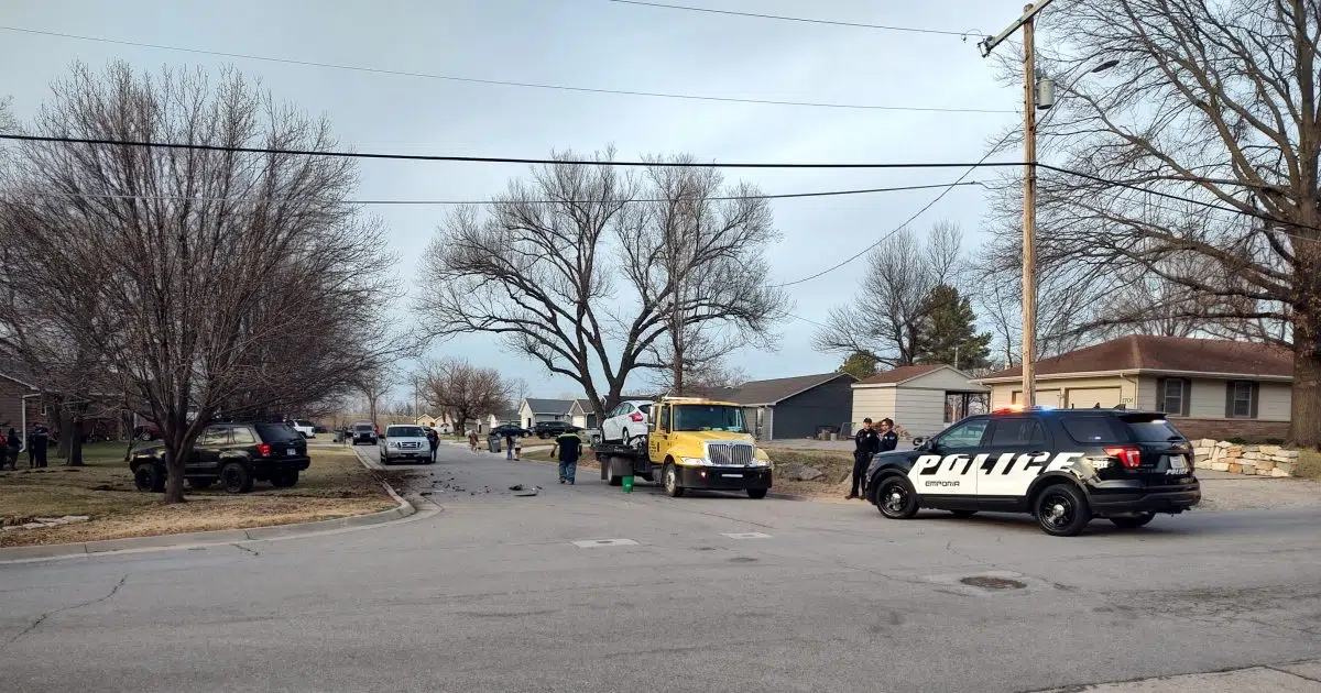 One to Newman following two vehicle accident in east Emporia KVOE