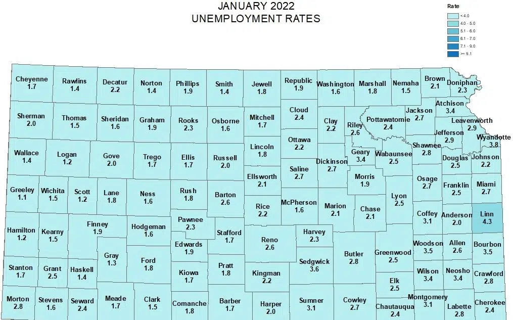 Statewide jobless rate drops to pre-pandemic levels in January, local rates rise