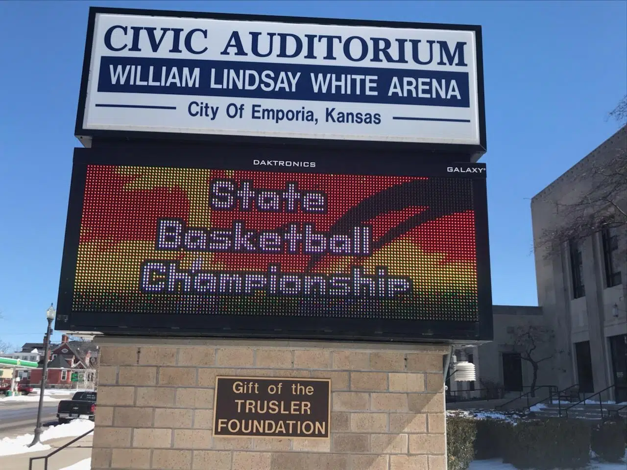 Emporia’s White Auditorium to remain host of Class 5A state basketball