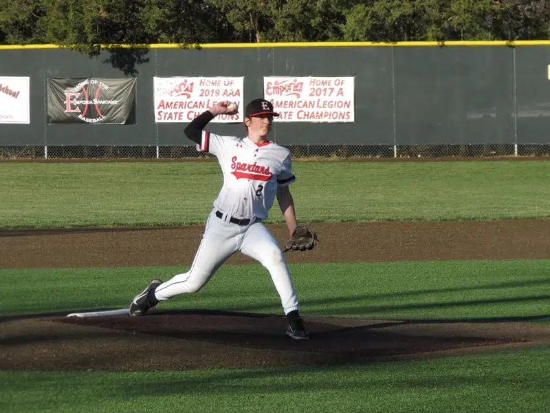 Emporia High baseball splits with Hayden