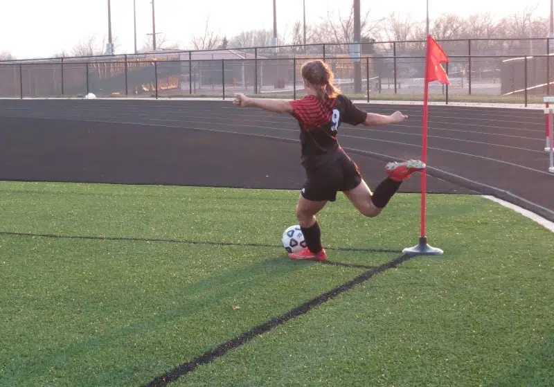 Emporia High girls soccer closes out regular season