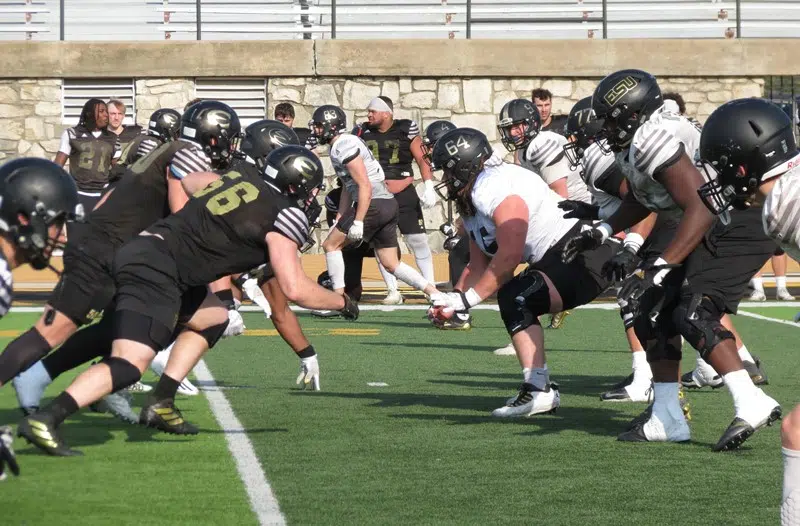 Emporia State football holds Spring Finale