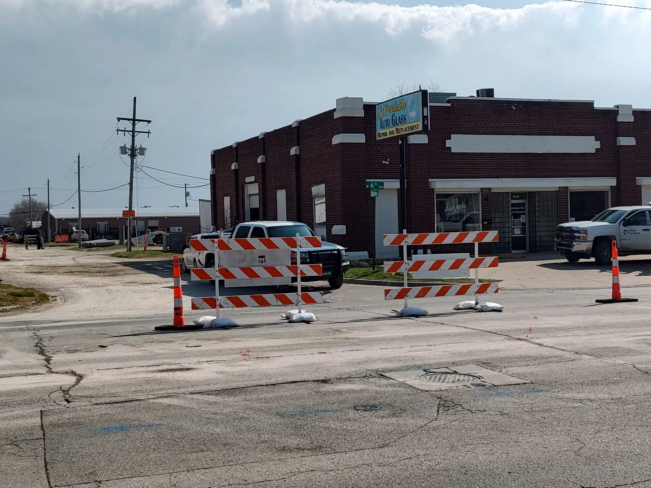 UPDATE: Construction crew strikes gas line while working in southwest Emporia Tuesday