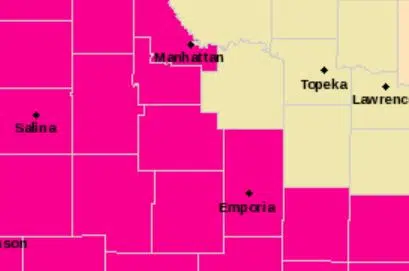 Critical fire danger prompts red flag warning across portions of KVOE listening area