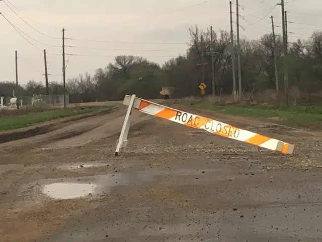 WEATHER: Barricades removed after minor flooding last week