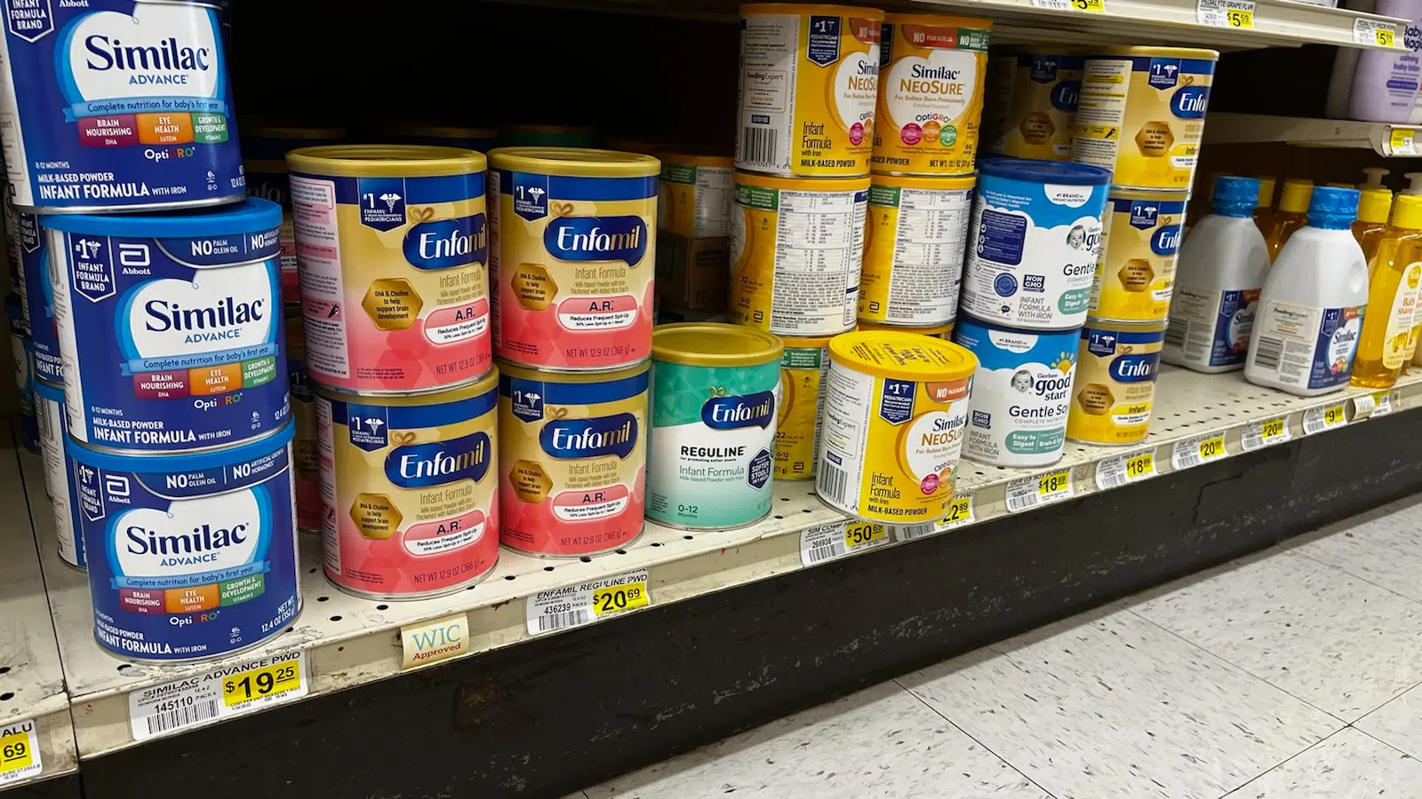 BABY FORMULA: President Biden signs Defense Production Act to ease shortage