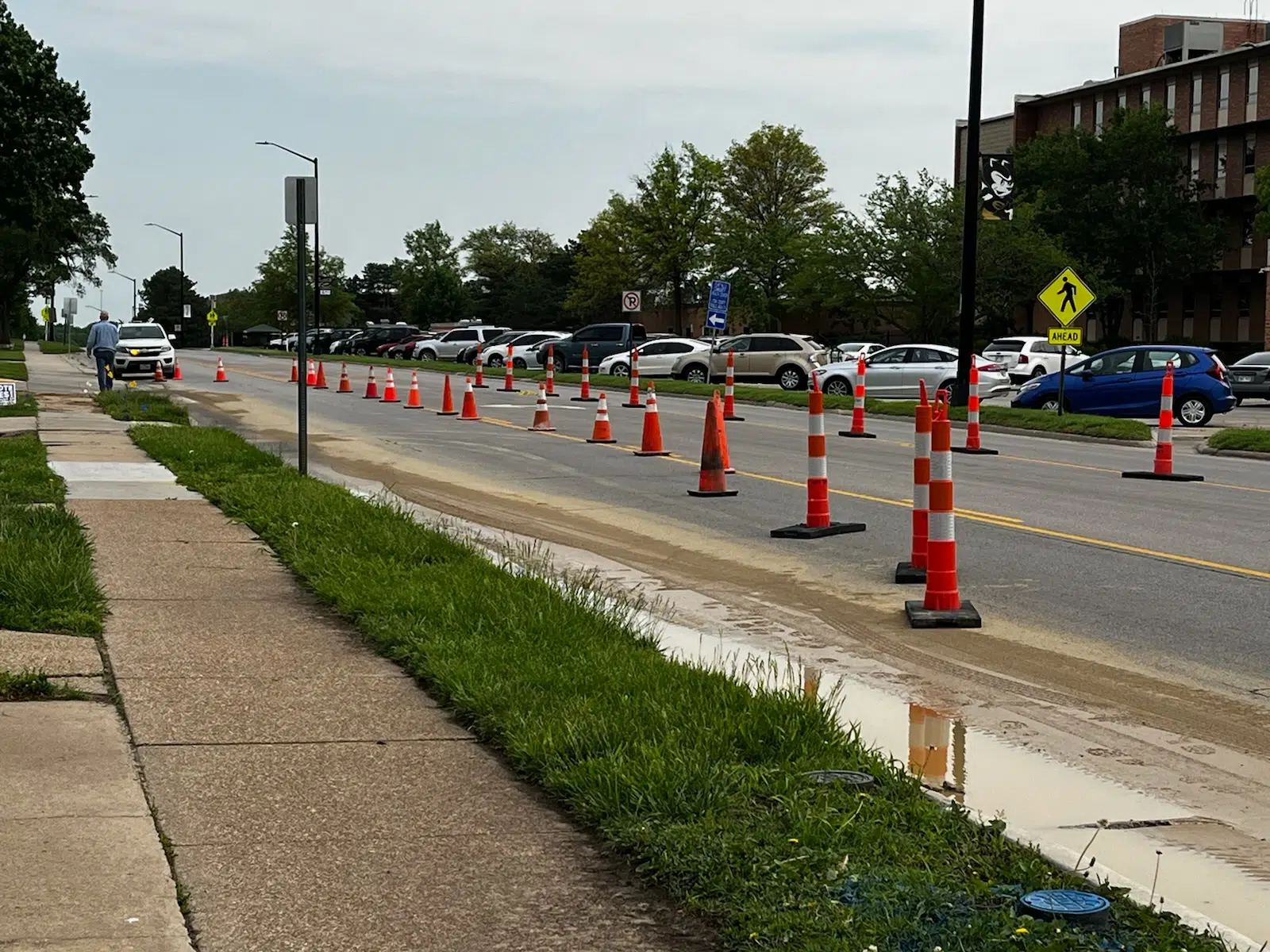 UPDATE: Repairs complete on pair of early morning water main breaks in downtown Emporia