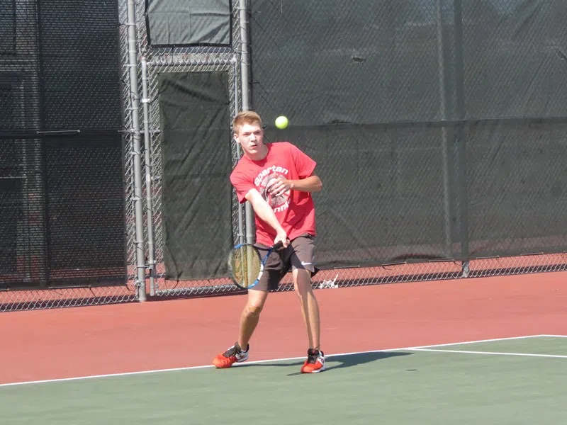 Emporia Highs Brenden Kienholz to medal at State Tennis Tournament