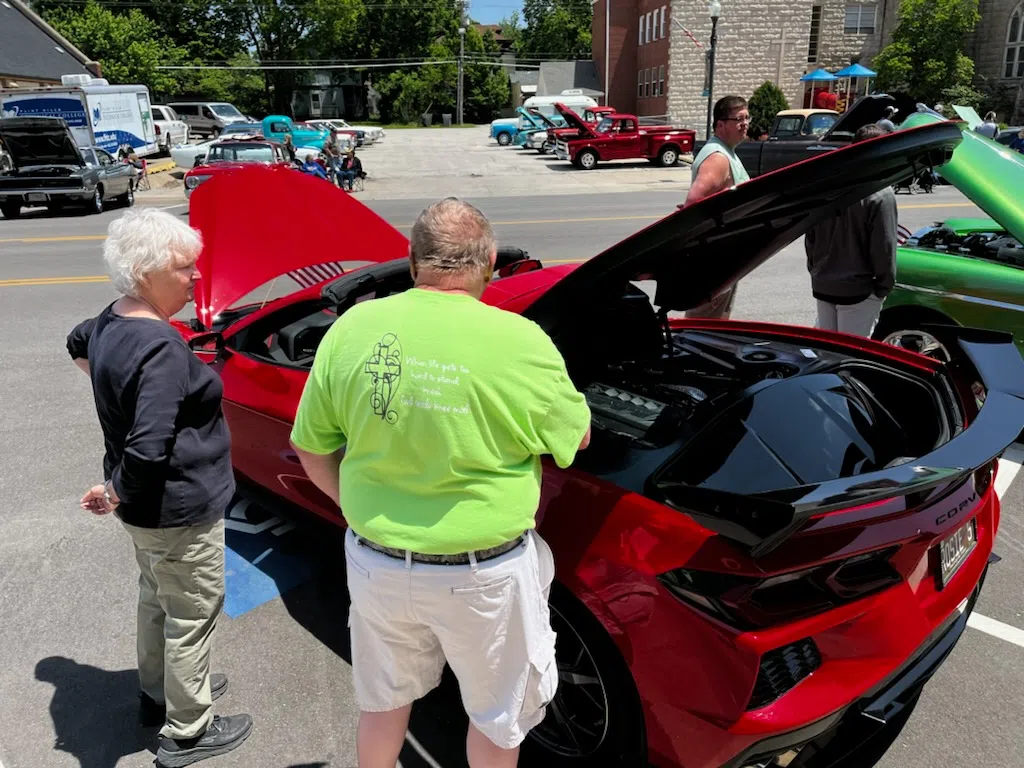 Well over 100 vehicles part of Flatland Cruisers car show