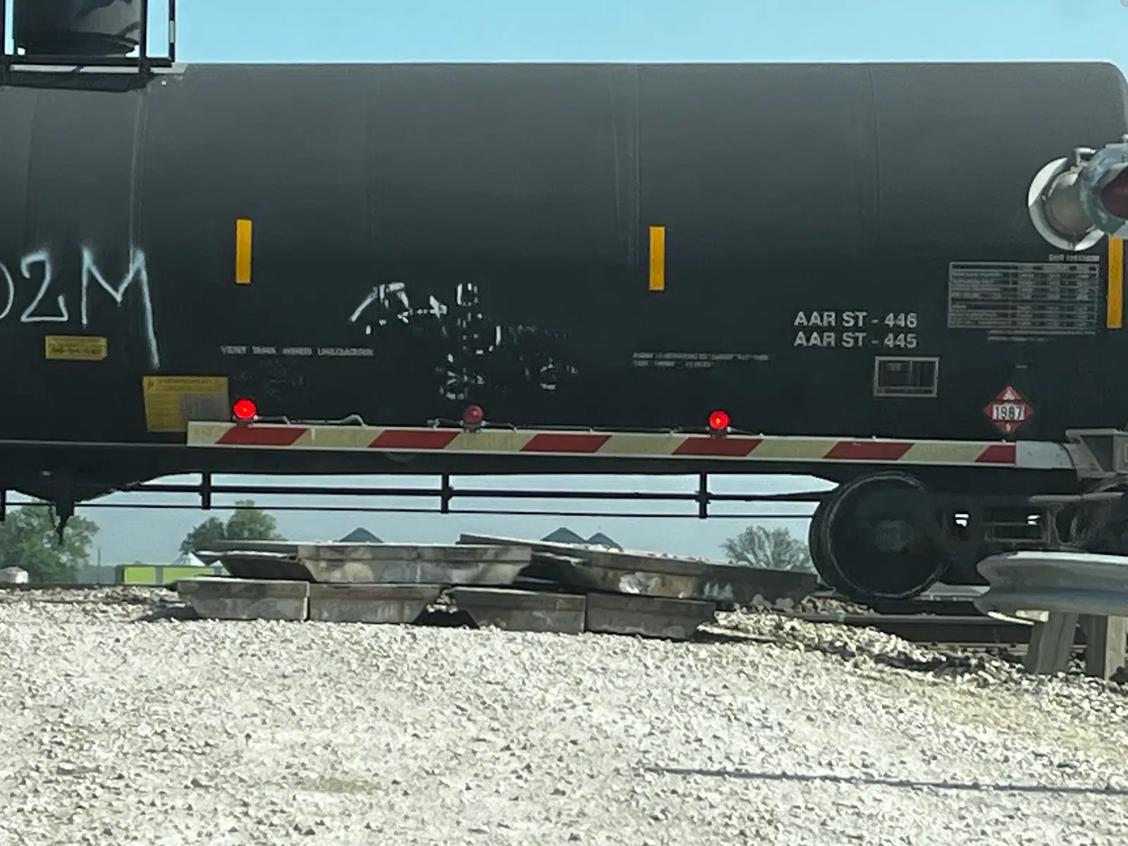 BNSF continues track crossing repairs near Emporia