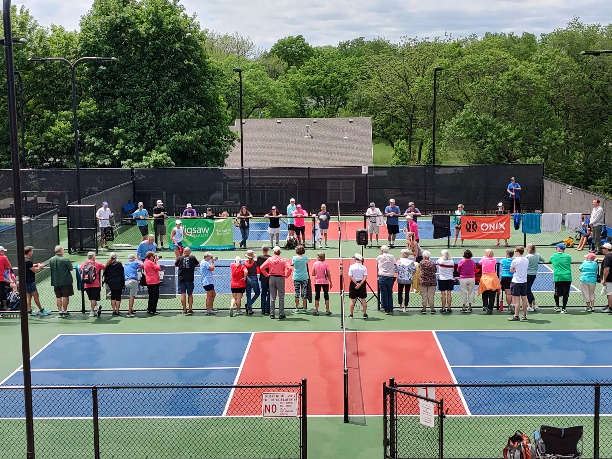 Reeble Park grand opening carries on despite early rainfall Sunday