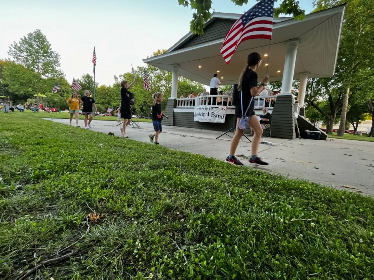 Strike up the band: Emporia Municipal Band has first summer concert since 2019