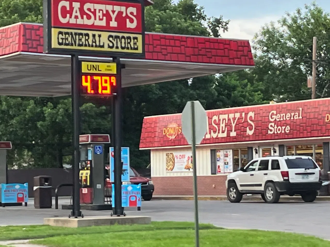 Gas prices now steaming towards $4.80 a gallon