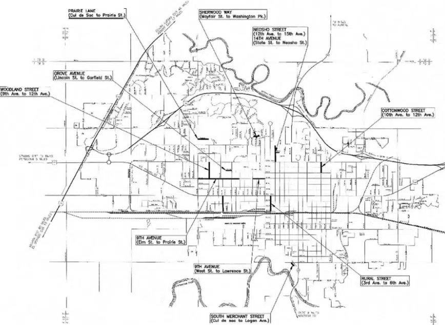 City of Emporia commencing 2022 Street Rehab project