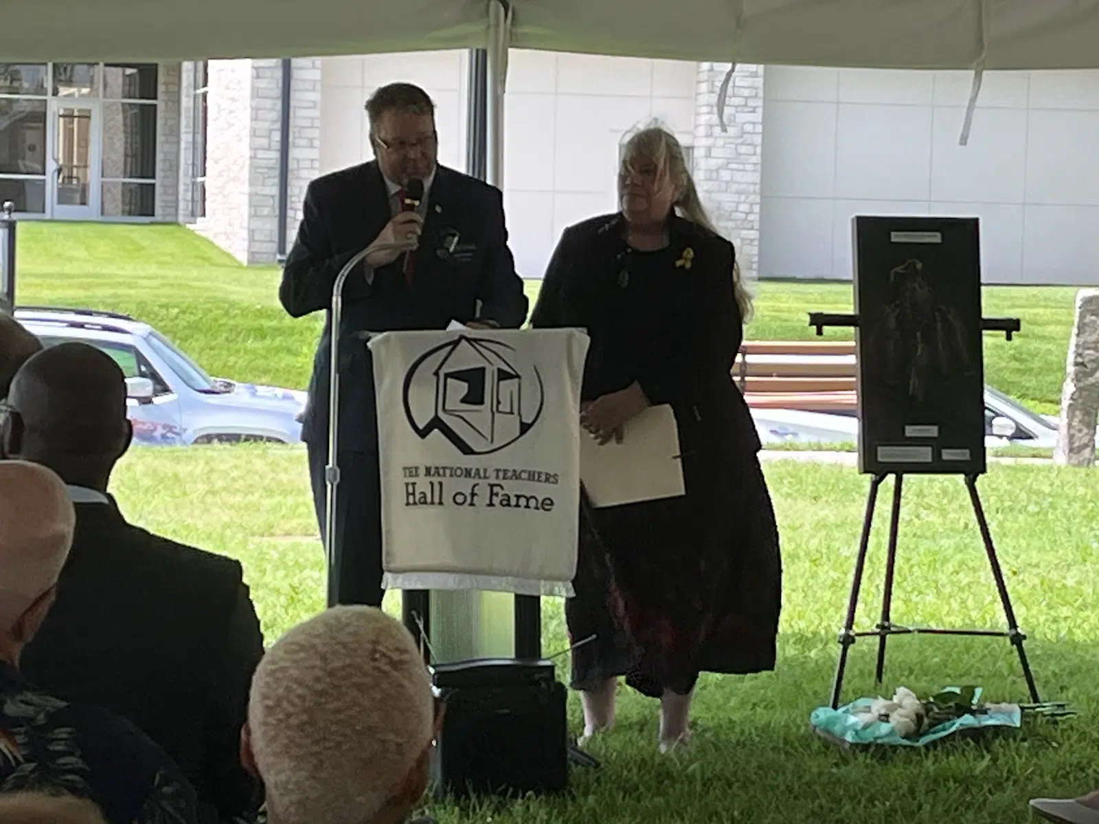 National Memorial to Fallen Educators rededicated with 16 new names added, renewed call to add no more names