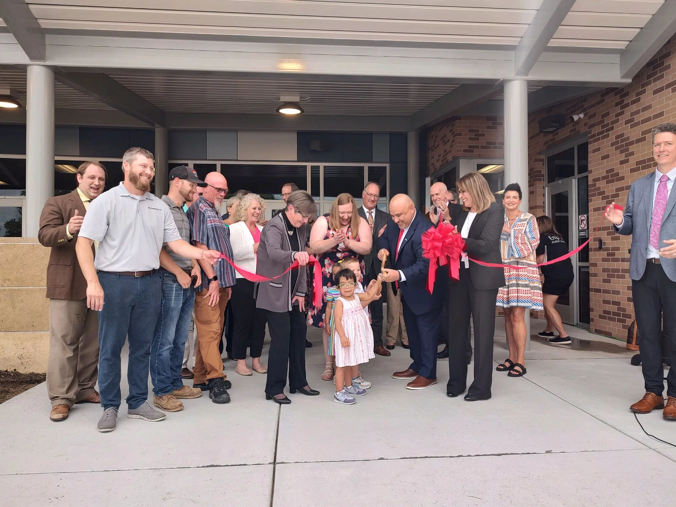 Jones Early Childhood Education Center up and running following ribbon-cutting Wednesday