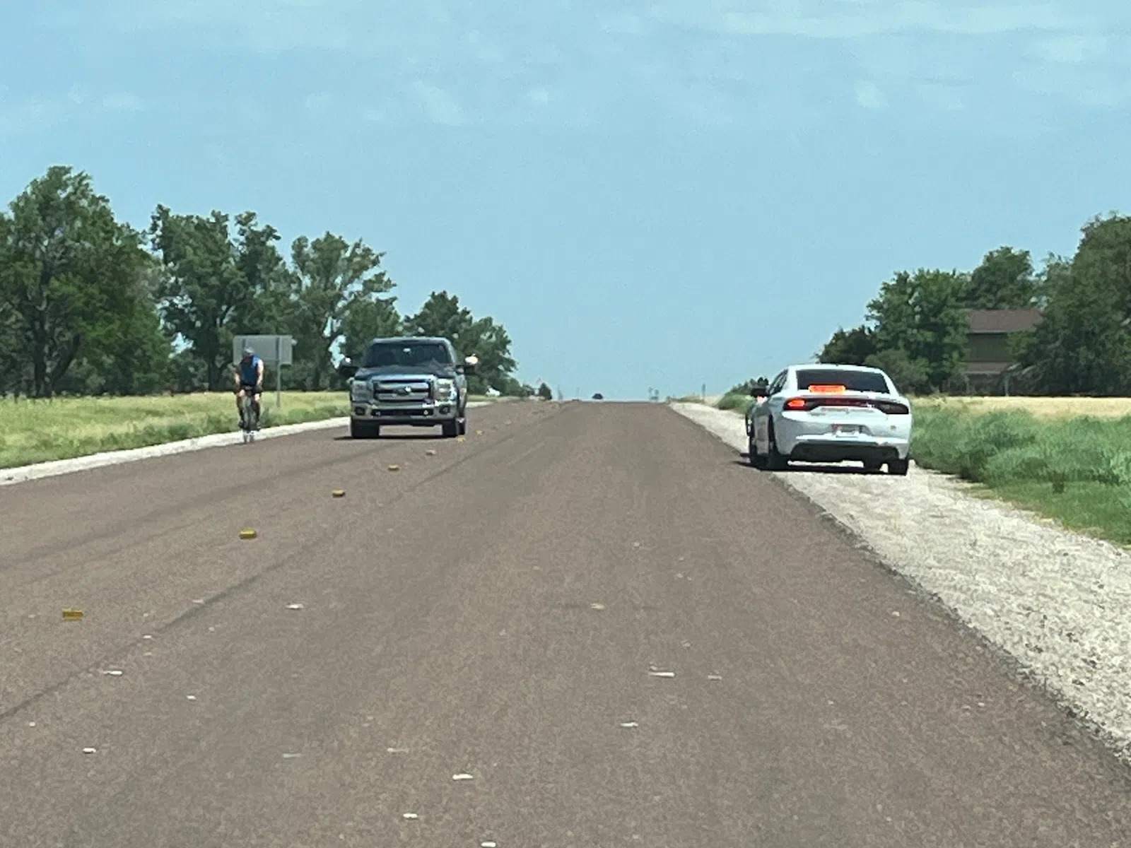 Lyon County deputies urge drivers, cyclists to be safe around each other as Biking Across Kansas continues