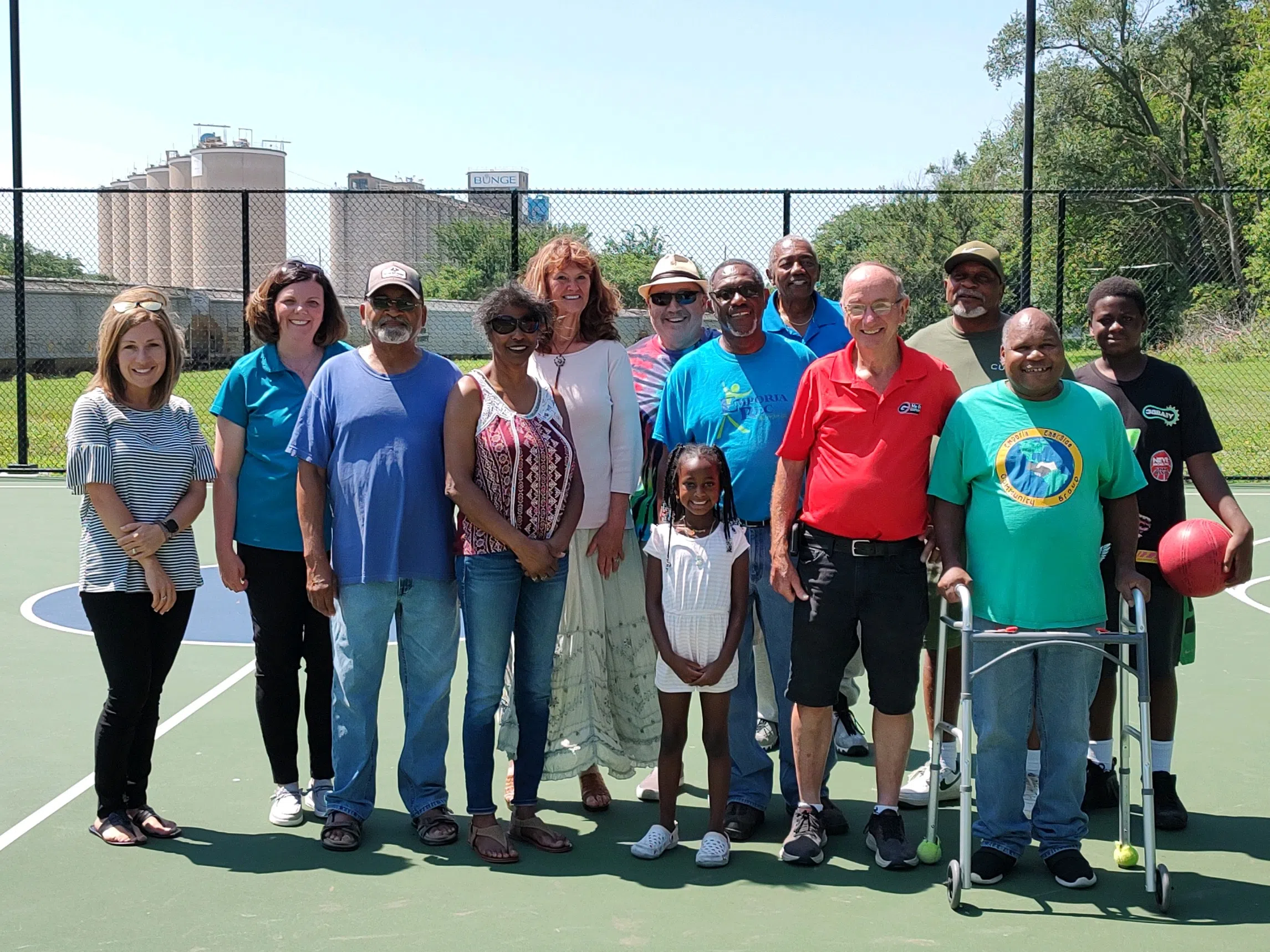 Eastside Community Group dedicates new basketball court Monday