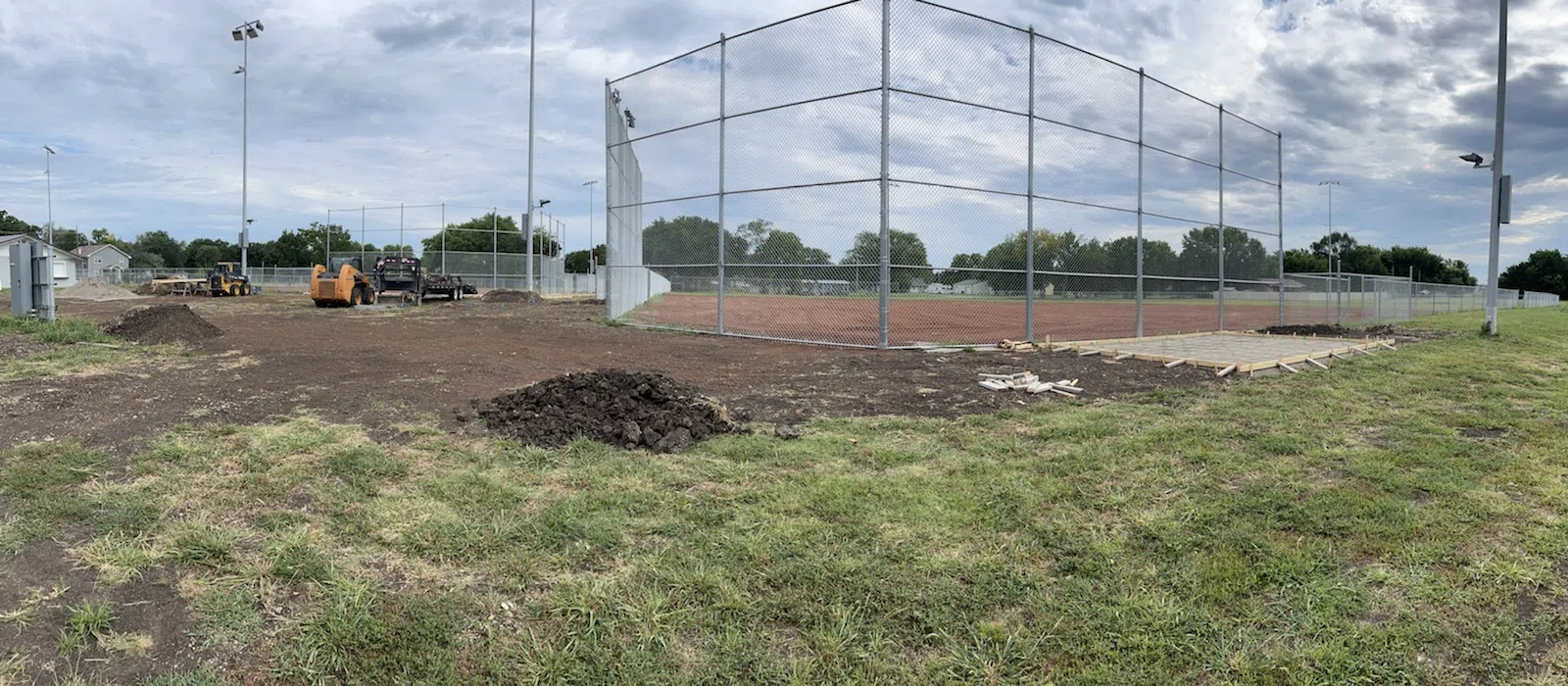 Work ongoing for Project Playscape baseball complex