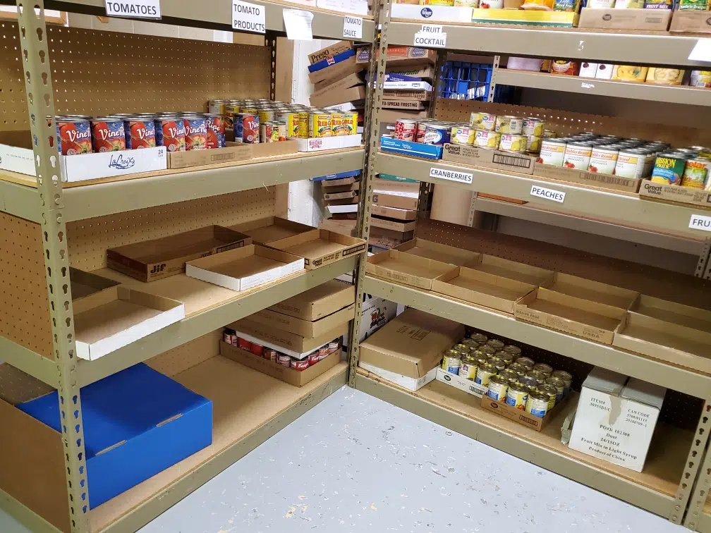 Salvation Army food pantry running low on certain items