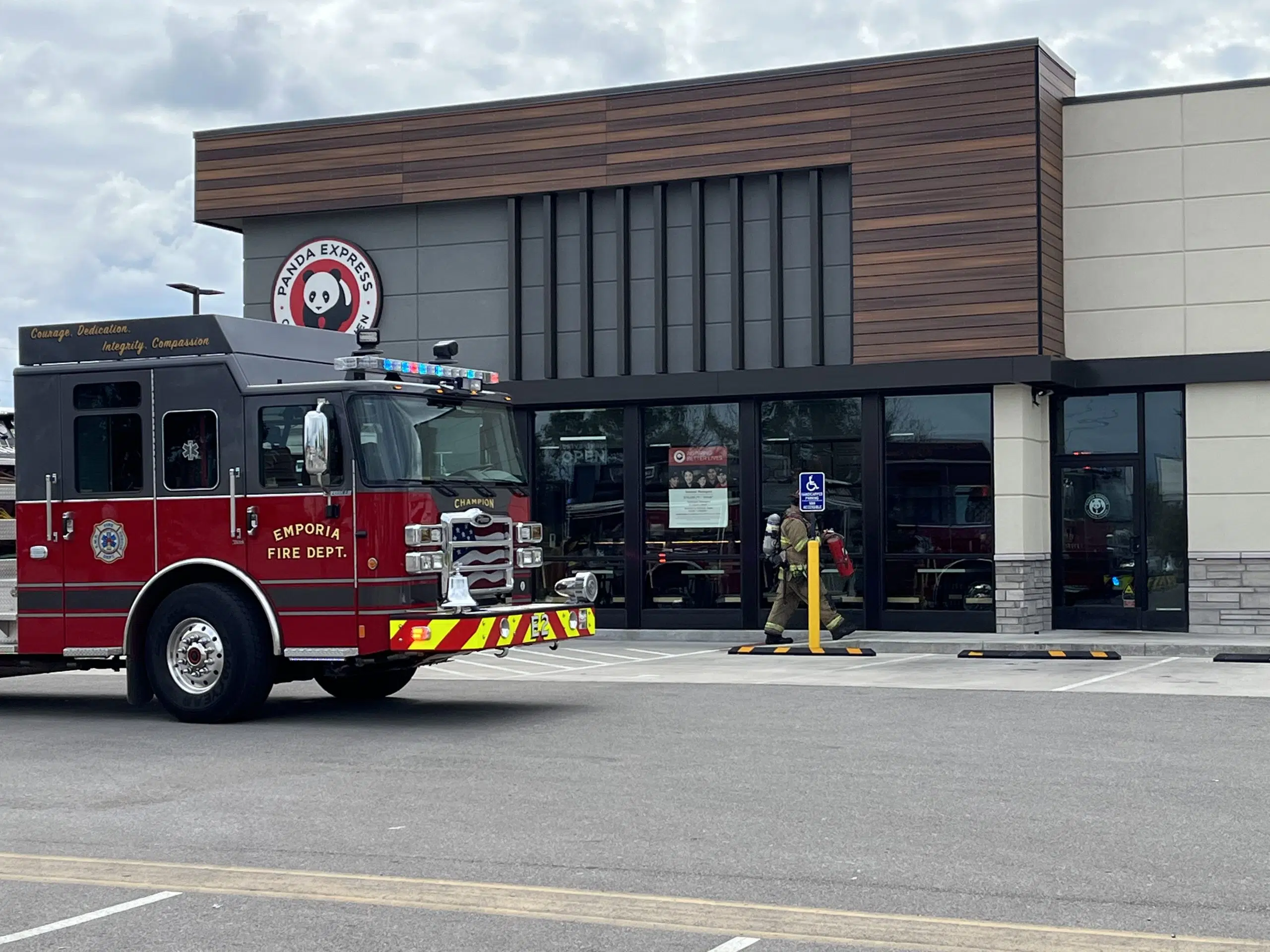 Minimal damage reported, but Emporia's Panda Express to be closed short-term after Saturday fire