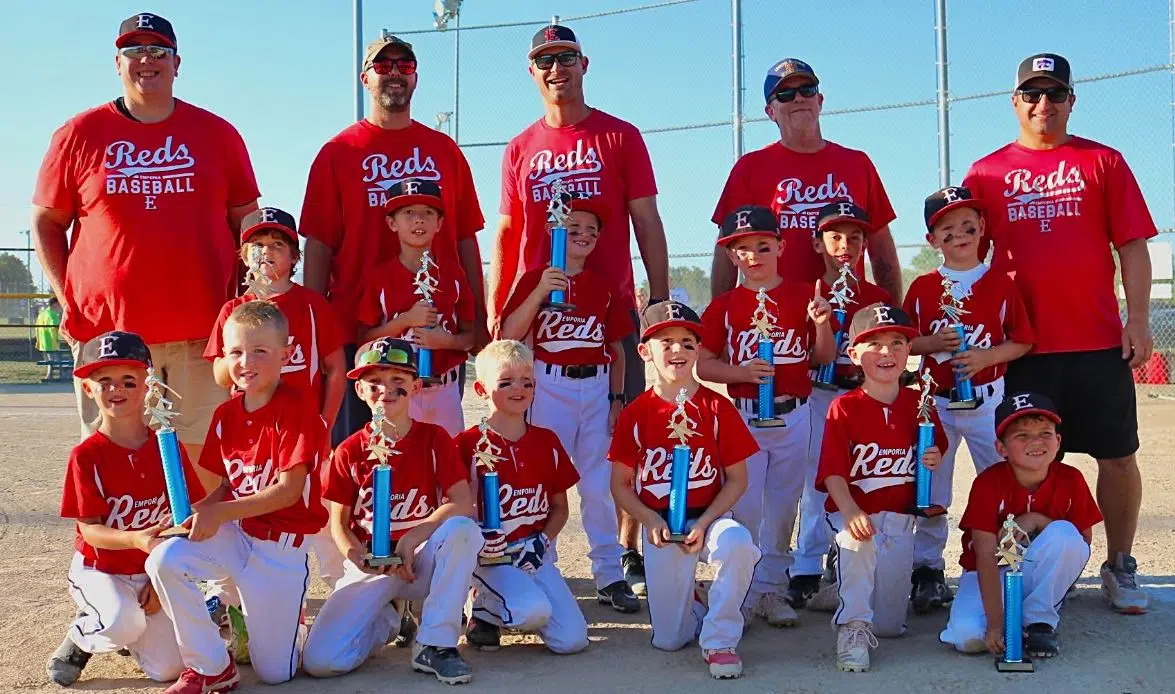 Reds 7U cap off perfect season with post-season championship Tuesday