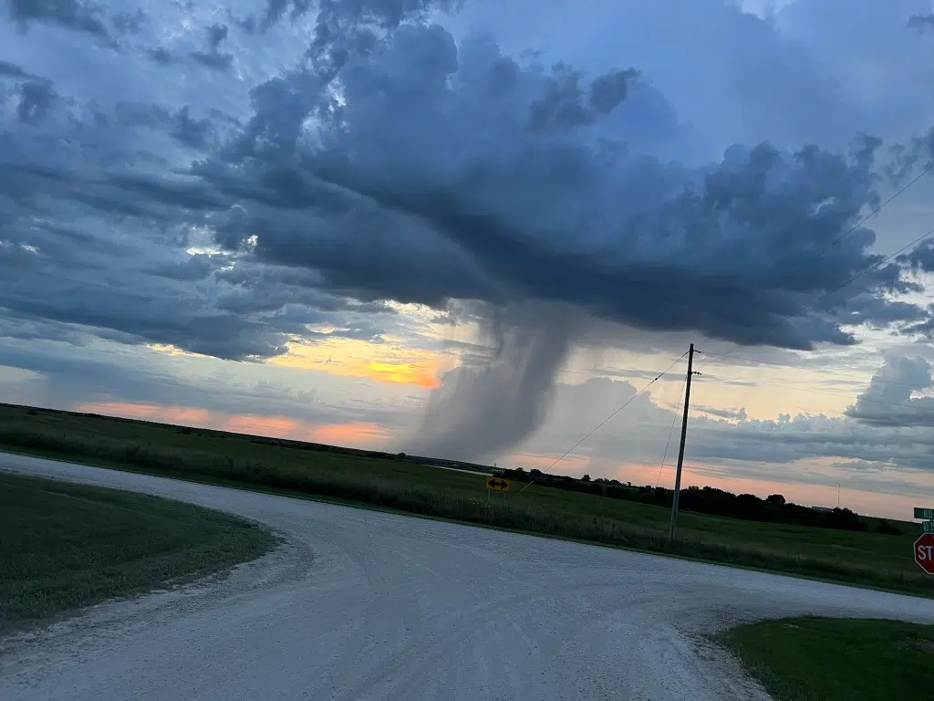 WEATHER: Heat advisories trimmed, but still in effect until Wednesday evening; marginal risk of severe weather in forecast